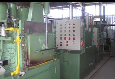 Linie de tratament termic controlata cu PC